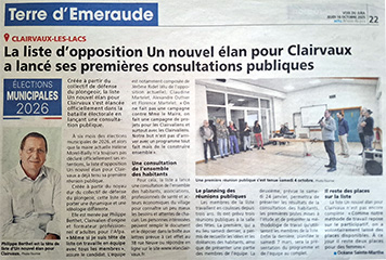 Voix du Jura 16 octobre 2025